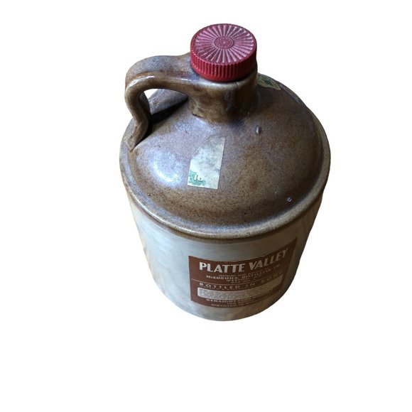 Platt Valley Straight Corn Whiskey Jug McCormick Vintage USA Distilling Crock - Picture 12 of 13